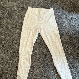 Fabletics Cream Leggings